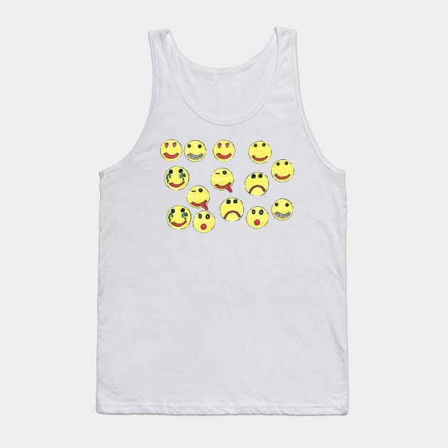 So much Emoji Tank Top by Molenusaczech